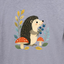 Hedgehog's Berry Harvest Adult Hoodie - Once Upon a Woodland gallery image 2