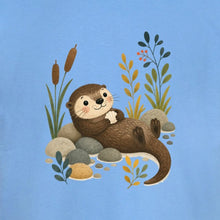 Otter by the Reeds Adult Hoodie - Once Upon a Woodland gallery image 2