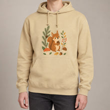 Squirrel's Autumn Store Adult Hoodie - Once Upon a Woodland lead image