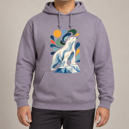 Arctic Resolve Adult Hoodie - Freeform Fauna lead image