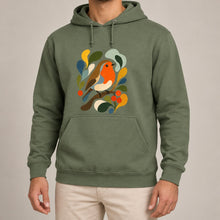 Hedgerow Harmony Adult Hoodie - Freeform Fauna lead image