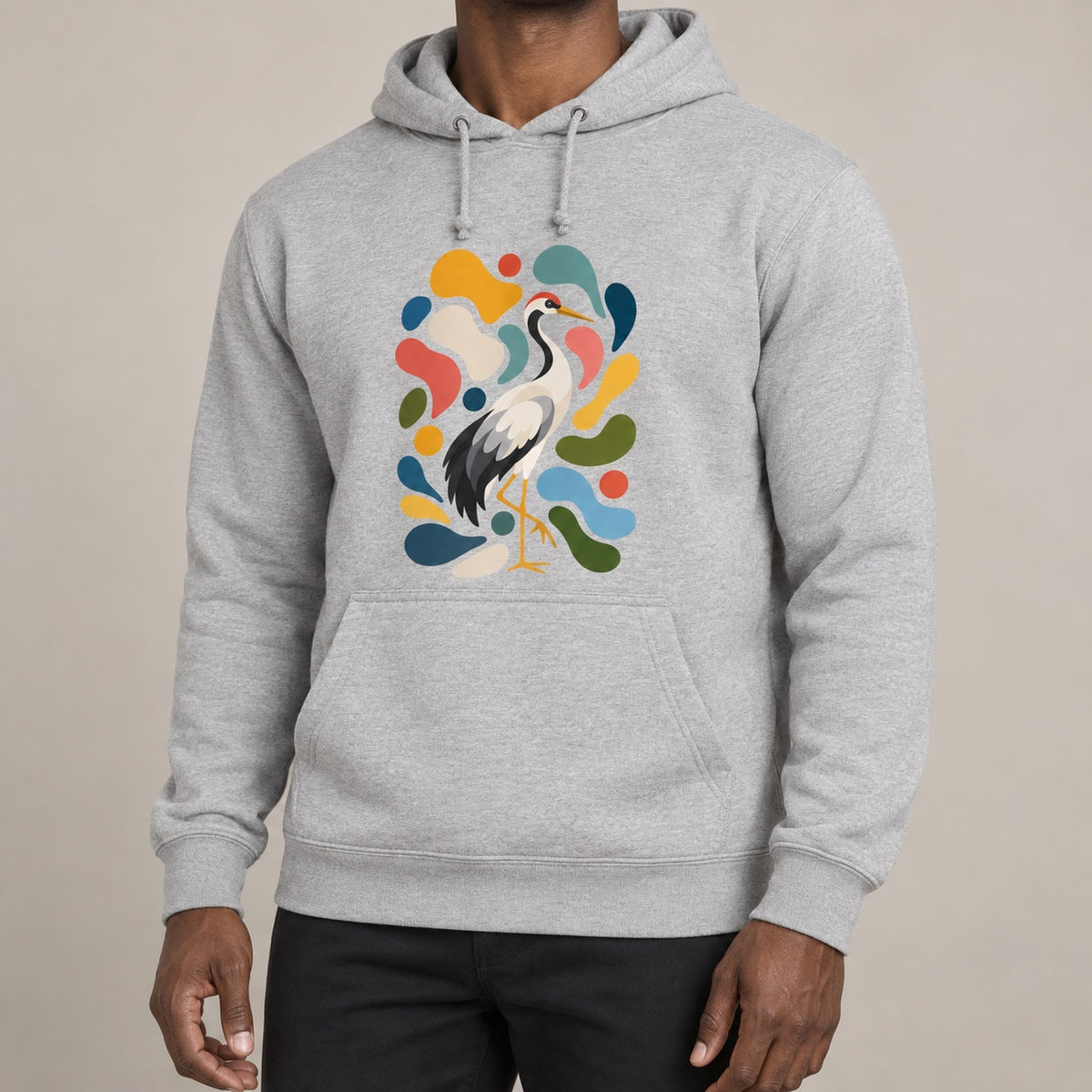 Stillness and Grace Adult Hoodie - Freeform Fauna lead image