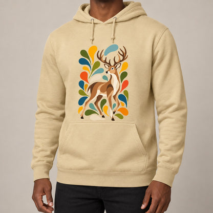 Woodland Majesty Adult Hoodie - Freeform Fauna lead image