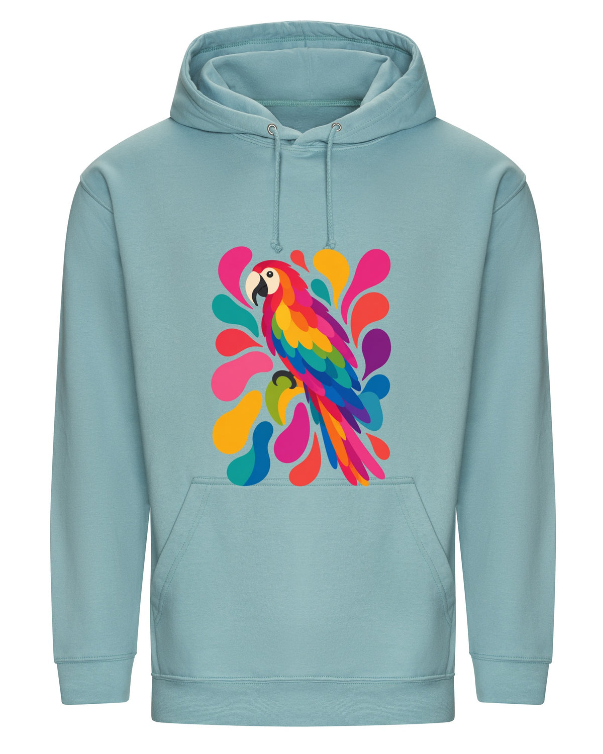 Tropical Burst Adult Hoodie - Freeform Fauna Seafoam colour variant image