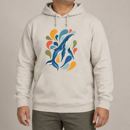 Ocean Song Adult Hoodie - Freeform Fauna lead image