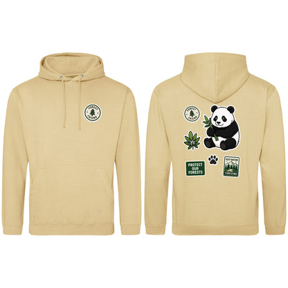 Forest Protector Adult Hoodie - Badges of the Wild Desert Sand colour variant image