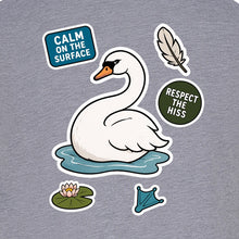 Calm on the Surface Adult Hoodie - Badges of the Wild gallery image 2