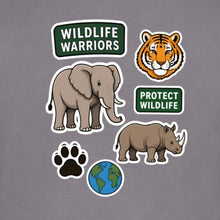 Wildlife Warriors Adult Hoodie - Badges of the Wild gallery image 2
