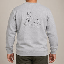 Gliding Swan Adult Sweatshirt - Wild Lines lead image