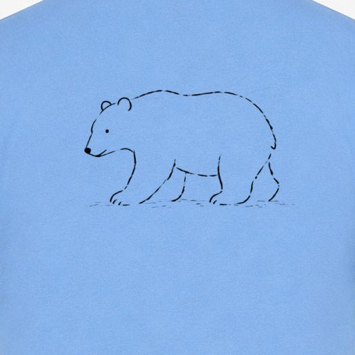 Roaming Bear Adult Sweatshirt - Wild Lines gallery image 2