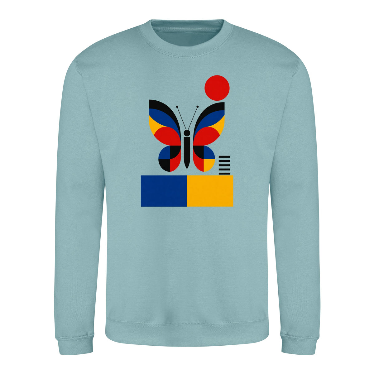 Butterfly in Balance Adult Sweatshirt - Modern Menagerie Seafoam colour variant image