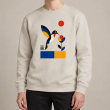 Hummingbird Bloom Adult Sweatshirt - Modern Menagerie lead image