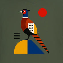 Pheasant in Form Adult Sweatshirt - Modern Menagerie gallery image 2