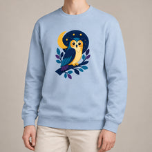 Owl in the Moonlight Adult Sweatshirt - Felt & Fauna lead image