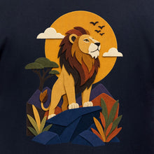 Lion on the Lookout Adult Sweatshirt - Felt & Fauna gallery image 2