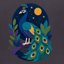 Peacock at Midnight Adult Sweatshirt - Felt & Fauna gallery image 2