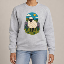 Sheep by the Stone Wall Adult Sweatshirt - Felt & Fauna lead image