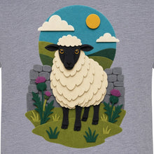 Sheep by the Stone Wall Adult Sweatshirt - Felt & Fauna gallery image 2
