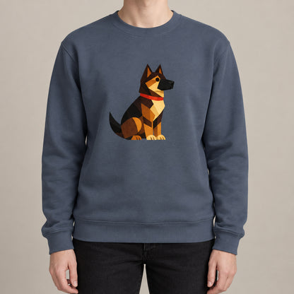 Watchful German Shepherd Adult Sweatshirt - Prism Kingdom lead image
