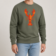 Scarlet Lobster Adult Sweatshirt - Prism Kingdom lead image