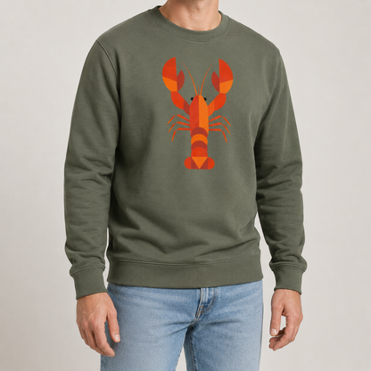 Scarlet Lobster Adult Sweatshirt - Prism Kingdom lead image