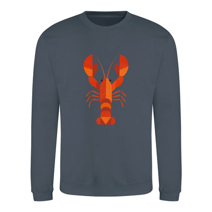 Scarlet Lobster Adult Sweatshirt - Prism Kingdom Airforce Blue colour variant image
