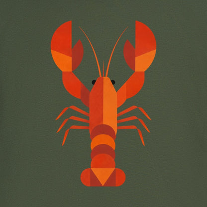 Scarlet Lobster Adult Sweatshirt - Prism Kingdom gallery image 2