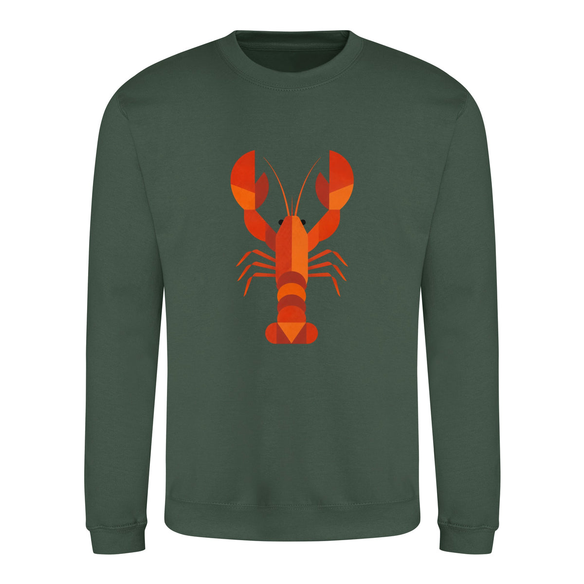 Scarlet Lobster Adult Sweatshirt - Prism Kingdom Bottle Green colour variant image
