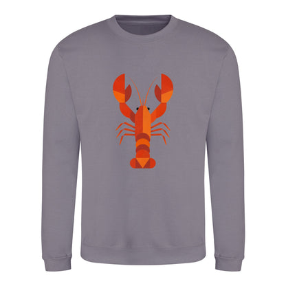 Scarlet Lobster Adult Sweatshirt - Prism Kingdom Dusty Lilac colour variant image