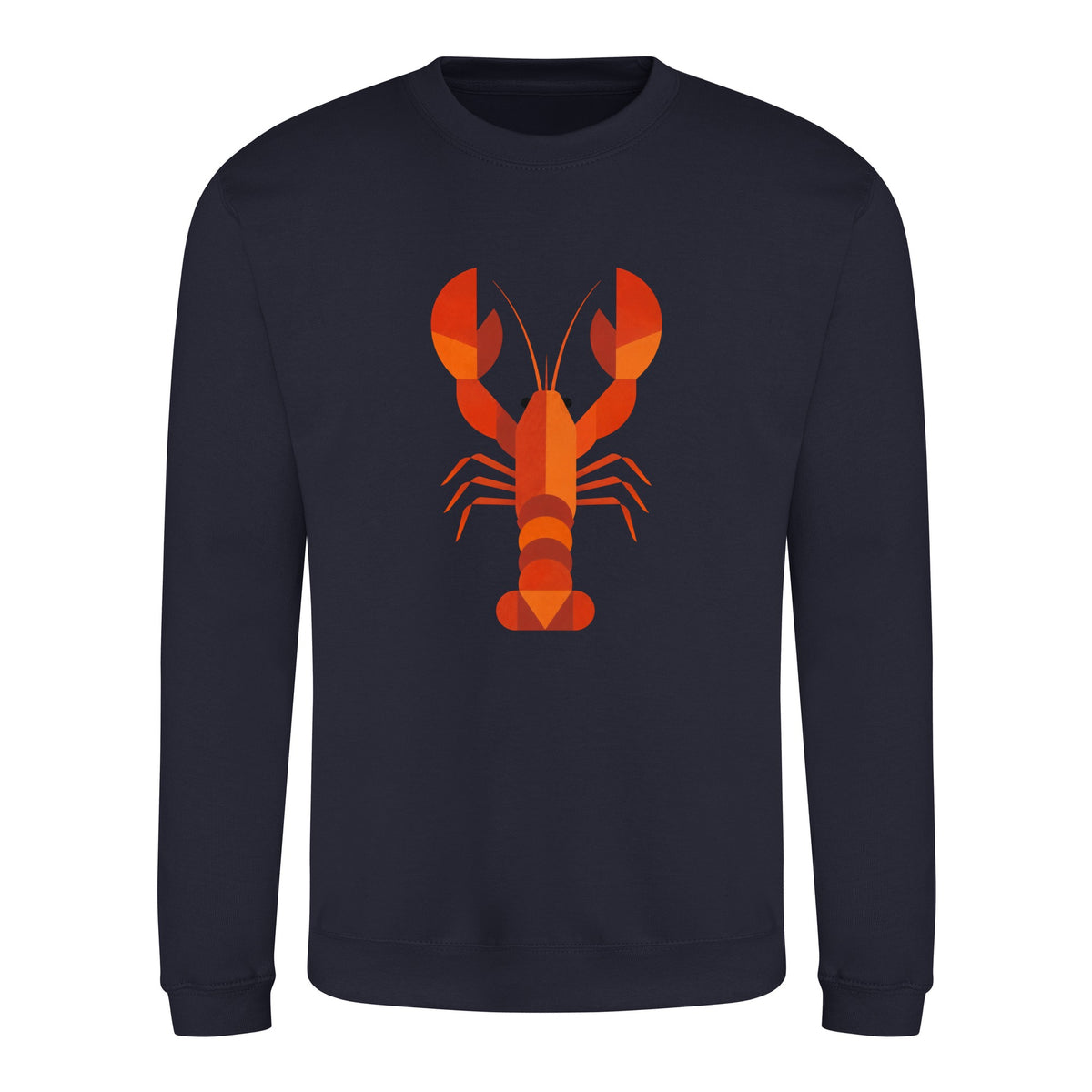 Scarlet Lobster Adult Sweatshirt - Prism Kingdom French Navy colour variant image