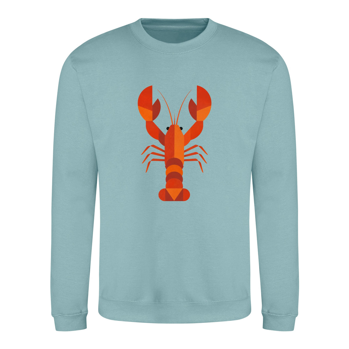 Scarlet Lobster Adult Sweatshirt - Prism Kingdom Seafoam colour variant image