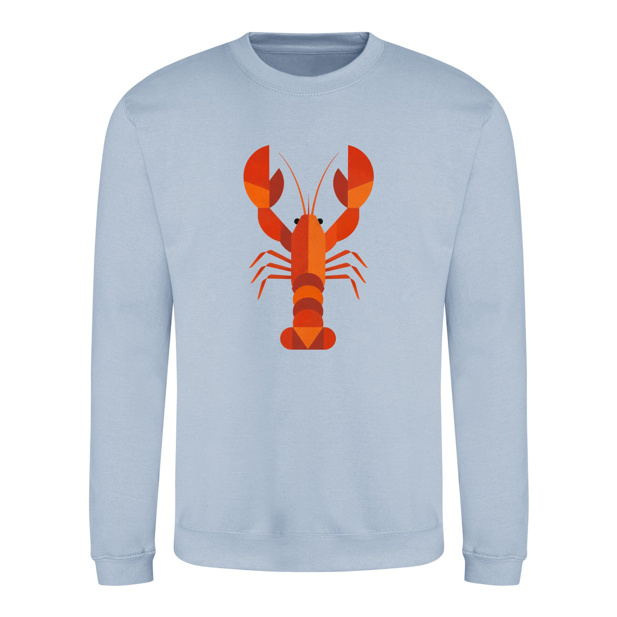 Scarlet Lobster Adult Sweatshirt - Prism Kingdom Sky Blue colour variant image