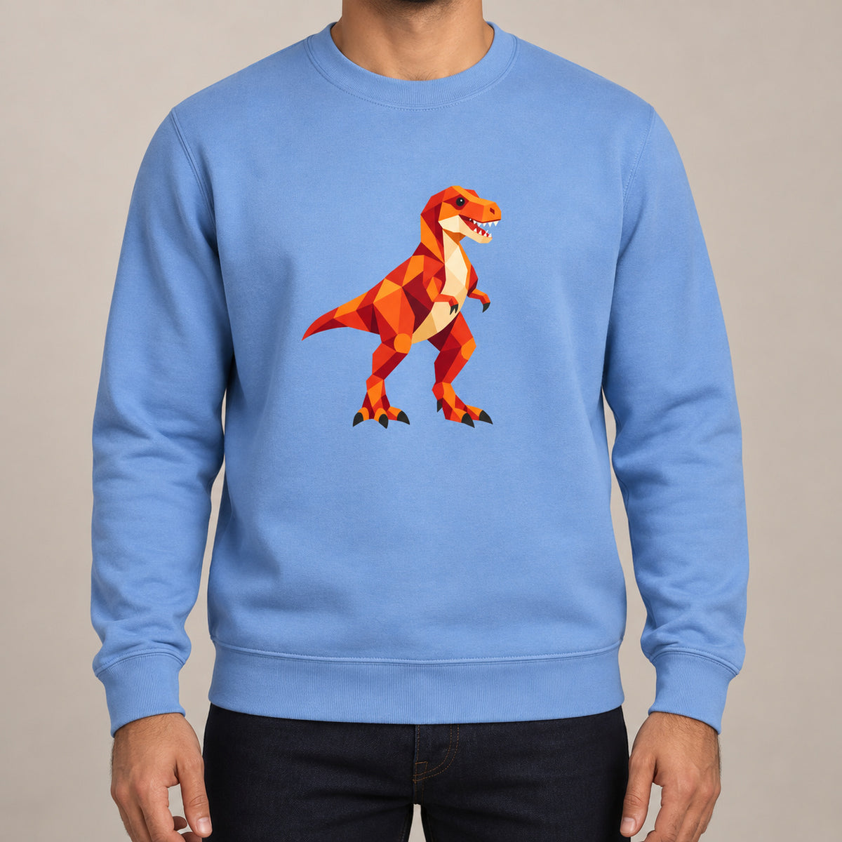 T-Rex Territory Adult Sweatshirt - Prism Kingdom lead image
