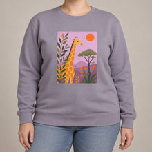 Giraffe Among the Acacias Adult Sweatshirt - Wild Horizons lead image