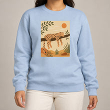 Leopard in the Shade Adult Sweatshirt - Wild Horizons lead image