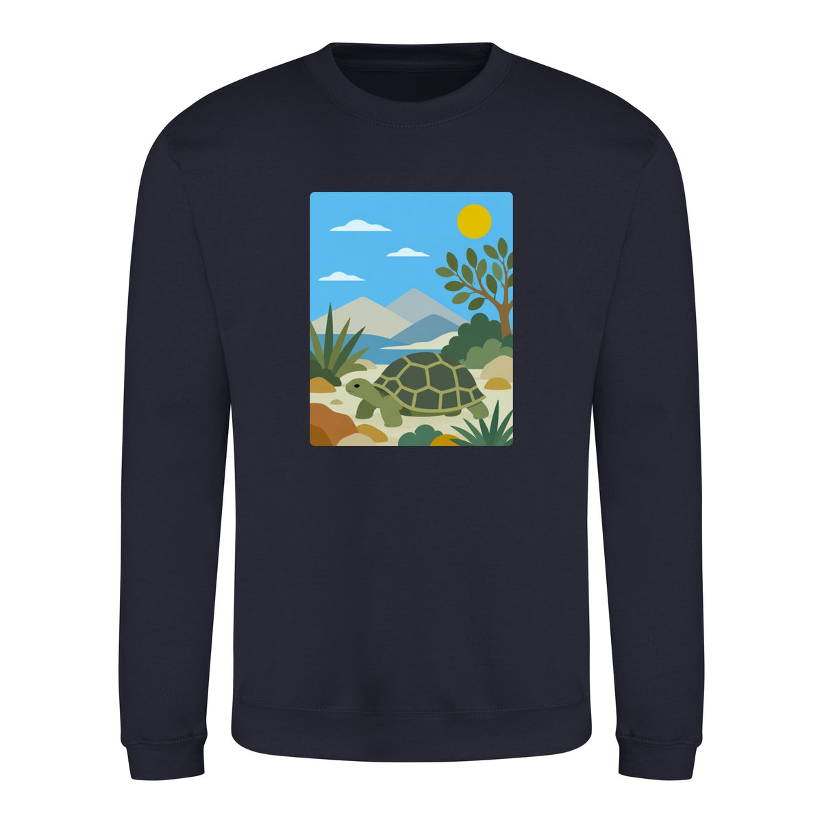 Tortoise Trail Adult Sweatshirt - Wild Horizons French Navy colour variant image