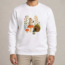 Mouse at Mushroom Cottage Adult Sweatshirt - Once Upon a Woodland lead image