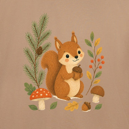 Squirrel's Autumn Store Adult Sweatshirt - Once Upon a Woodland gallery image 2