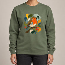 Hedgerow Harmony Adult Sweatshirt - Freeform Fauna lead image