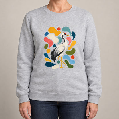 Stillness and Grace Adult Sweatshirt - Freeform Fauna lead image