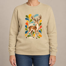 Woodland Majesty Adult Sweatshirt - Freeform Fauna lead image