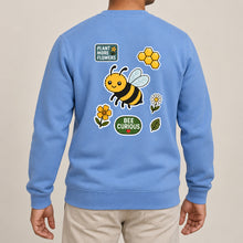 Bee Curious Adult Sweatshirt - Badges of the Wild lead image