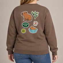 Capybara Chill Club Adult Sweatshirt - Badges of the Wild lead image