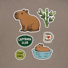 Capybara Chill Club Adult Sweatshirt - Badges of the Wild gallery image 2
