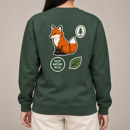 Keep Nature Wild Adult Sweatshirt - Badges of the Wild lead image