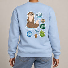 Otter Spotter Club Adult Sweatshirt - Badges of the Wild lead image