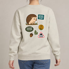 Hedgehog Helper Club Adult Sweatshirt - Badges of the Wild lead image