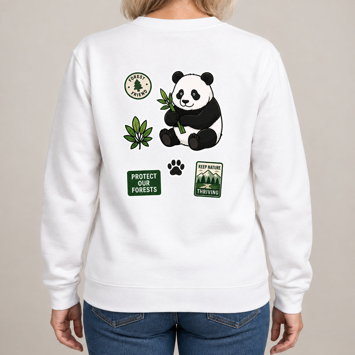 Forest Protector Adult Sweatshirt - Badges of the Wild lead image