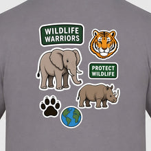 Wildlife Warriors Adult Sweatshirt - Badges of the Wild gallery image 2