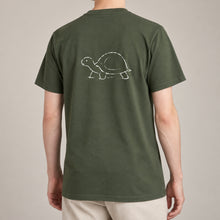 Steady Tortoise Adult Unisex T-shirt from the Wild Lines Range lead image